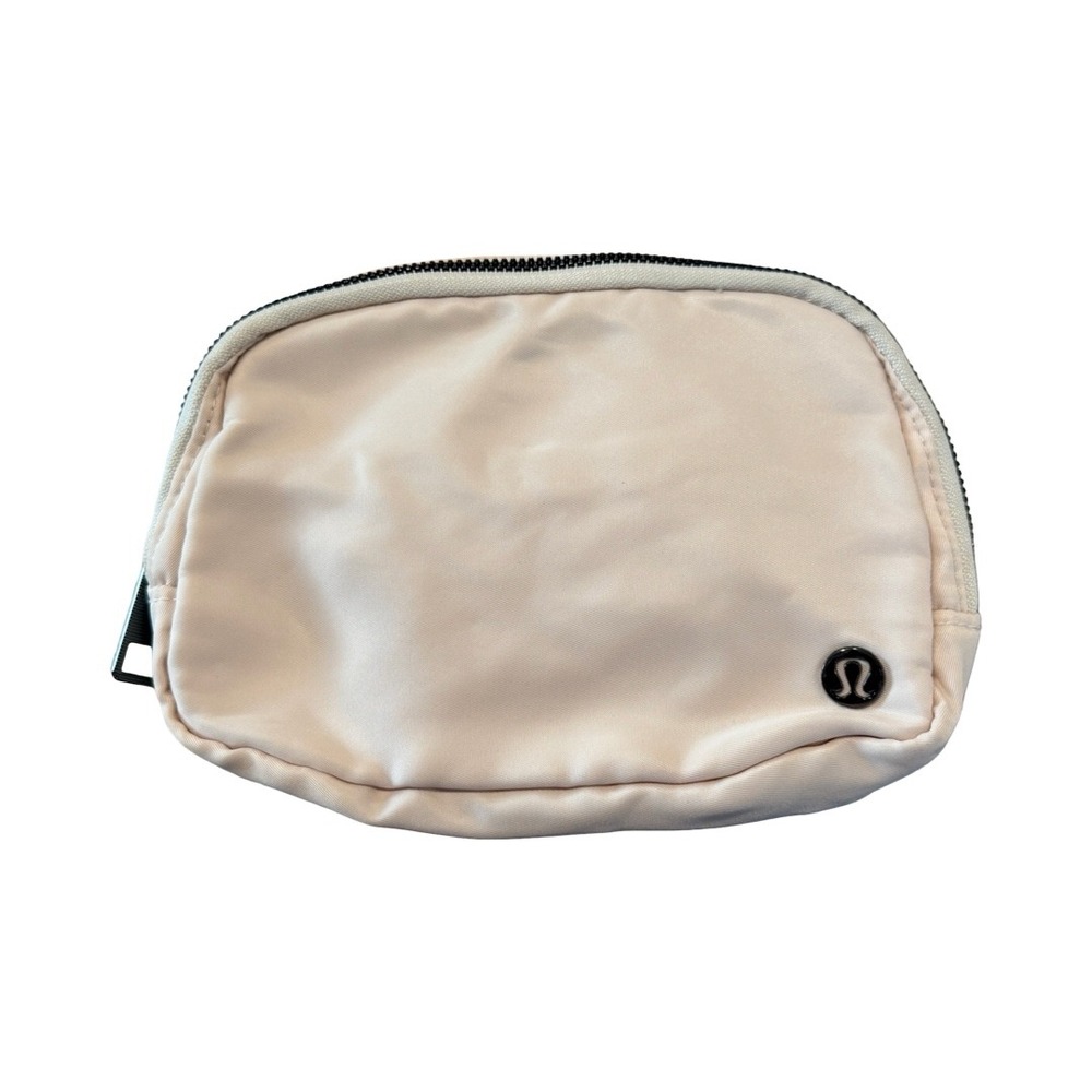 Lululemon Everywhere Belt Bag 1L Cream White Satin Waist Pack Fanny Pack